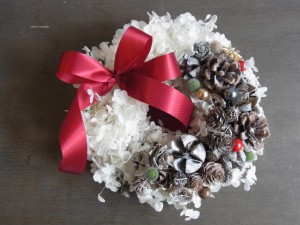 クリスマスリースレッスン
